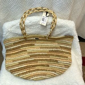 Beach bag new with tags cute for spring summer